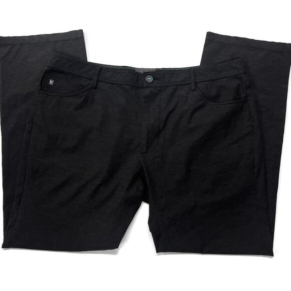 Linksoul 5 Pocket Boardwalker Pants Mens 38 x31 Gray Golf Stretch Lightweight